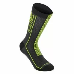 ALPINESTARS Calzini Summer 22 Nero/giallo Fluo