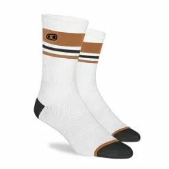 Calzini Crankbrothers Icon Mtb Bianco/marrone/nero