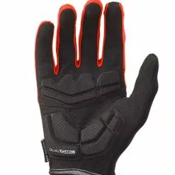 Specialized Guanti Bg Dual Gel Dita Lunghe Rosso/nero